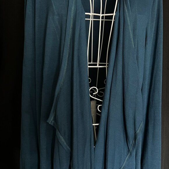 TURQUOISE RAGS & COUTURE CARDIGAN - Picture 4 of 4
